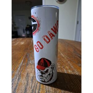 UGA Georgia Bulldog Sanford Statium Vacuum Stainless Steel Hot Cold Drinking Cup